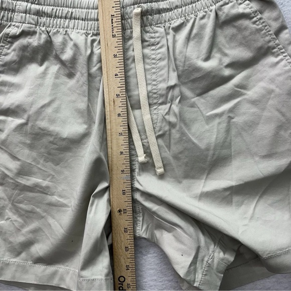 J. Crew Shorts Mens Small Khaki 6” Dock Shorts Drawstring Elastic Waist Stretch - Picture 3 of 9